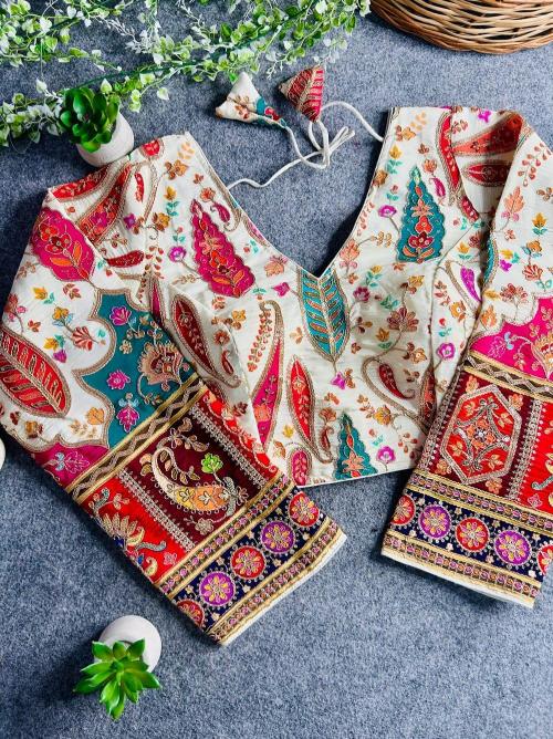 Sabella Pure Crep catalog wedding blouse designs