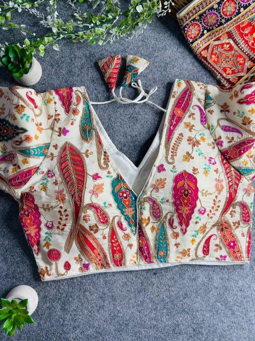 Sabella Pure Crep catalog wedding blouse designs