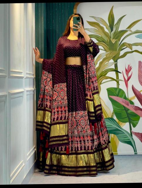Sabella Pure Gaji Silk catalog hyderabad wholesale lehengas