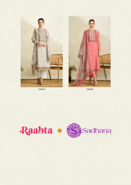 Sadhana Fashion Raabta catalog wholesale market of salwar kameez in bangalore