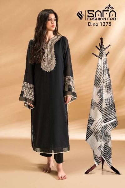 Safa Fashion Fab 1275 catalog pakistani churidar suits online