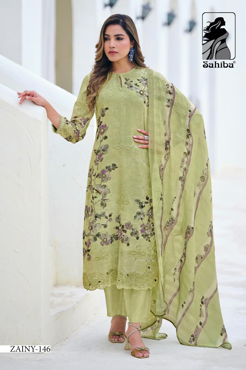 Sahiba Zainy Catalog salwar kameez wholesale in kolkata