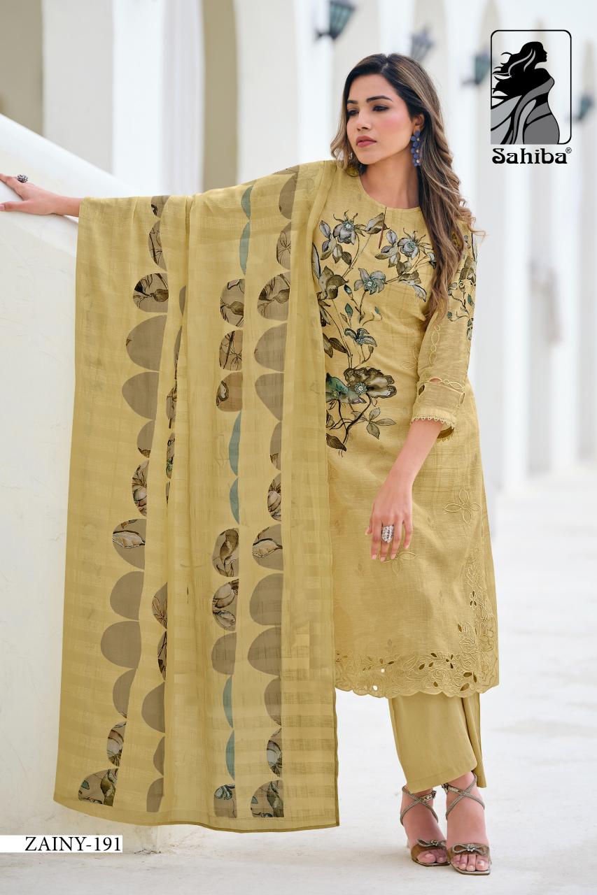 Sahiba Zainy Catalog salwar kameez wholesale in kolkata