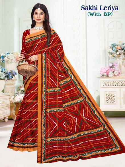 Sakhi Leriya – Cotton Saree - Wholesale Catalog