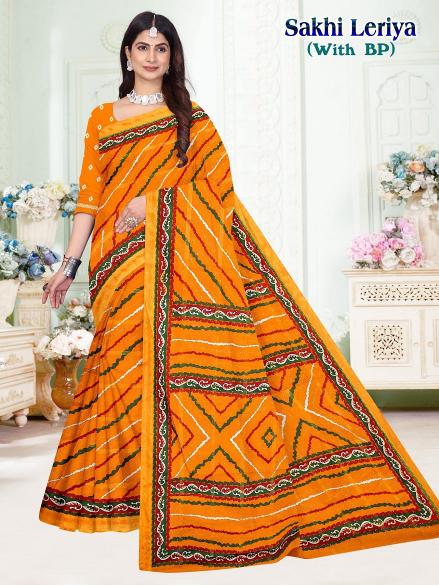 Sakhi Leriya – Cotton Saree - Wholesale Catalog