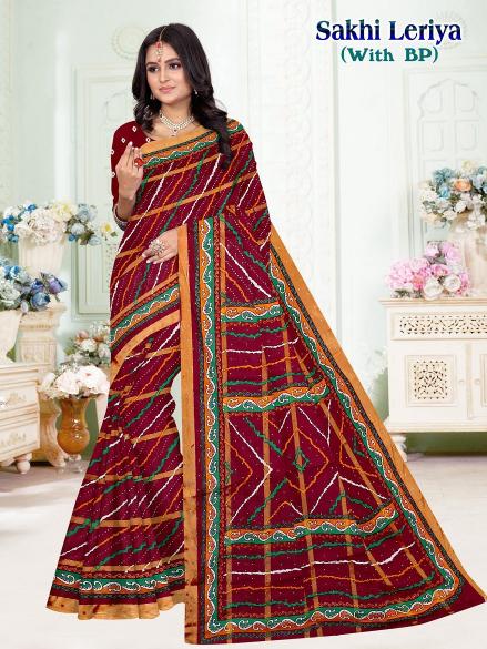 Sakhi Leriya – Cotton Saree - Wholesale Catalog