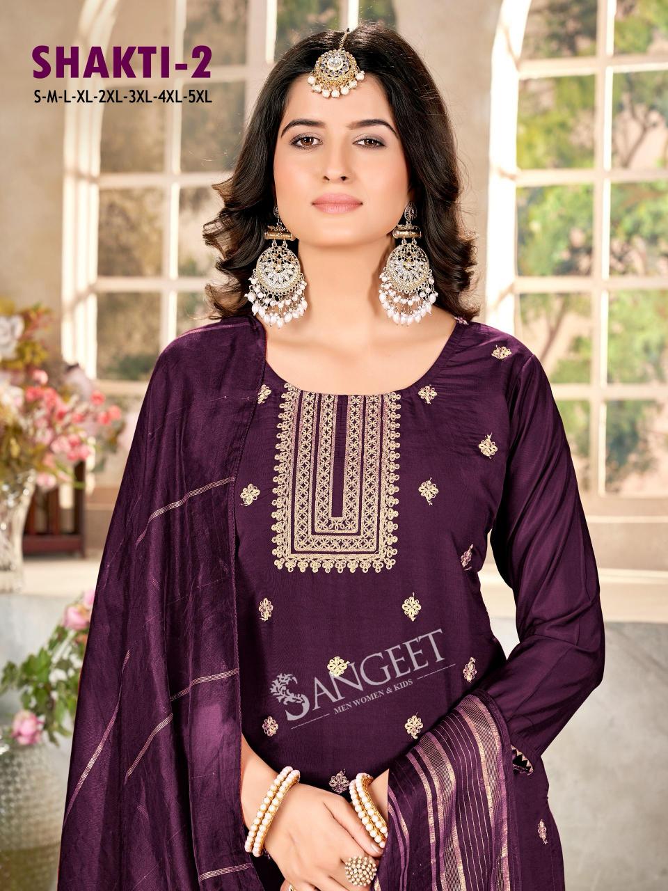 Sangeet Shakti vol 2 catalog embroidery kurti wholesale