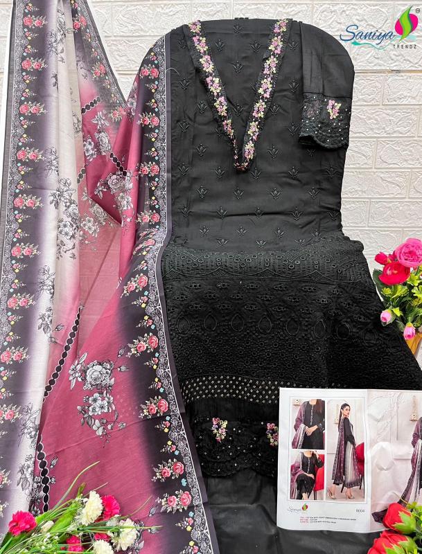 Saniya Rangrasiya chikankari Vol 8 catalog pure pakistani suits online