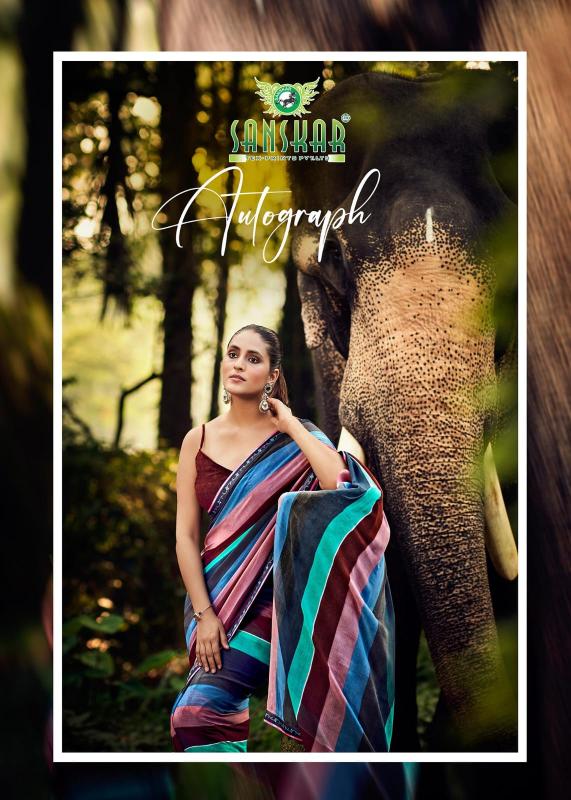Sanskar Autograph Catalog best saree manufacturer in surat