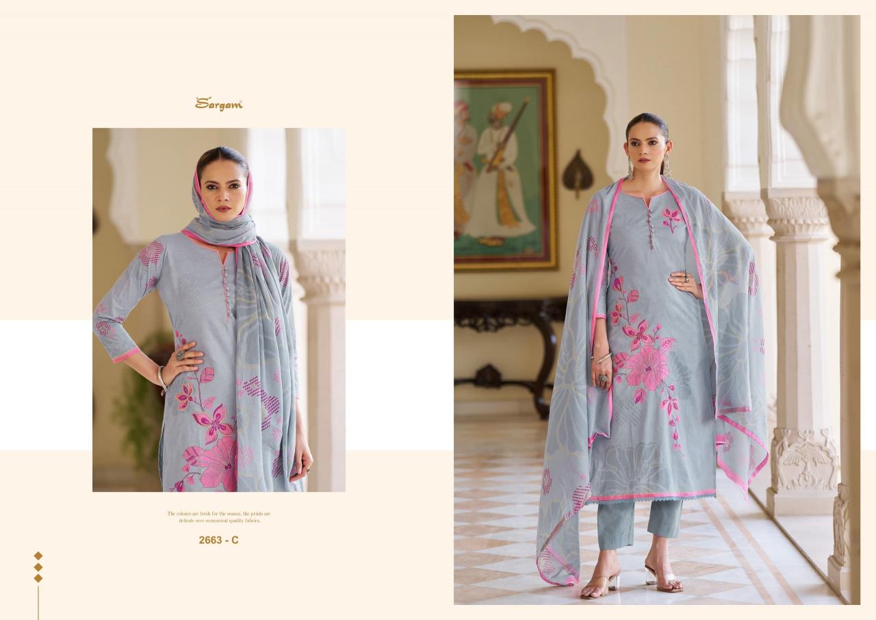 Sargam Fantacy Summer catalog wholesale dress material suppliers in surat