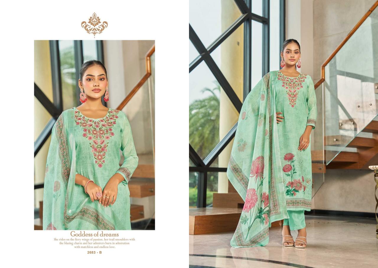 Sargam Suhani catalog dress material wholesale market in thrissur
