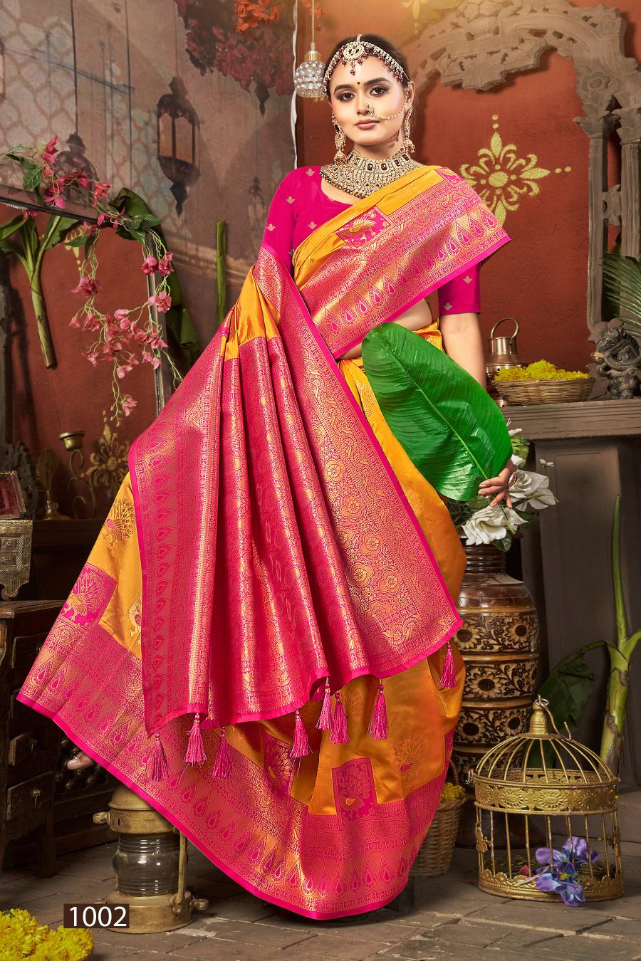Saroj Peheli pasanad silk vol.2 50*600 silk saree surat with price wholesale