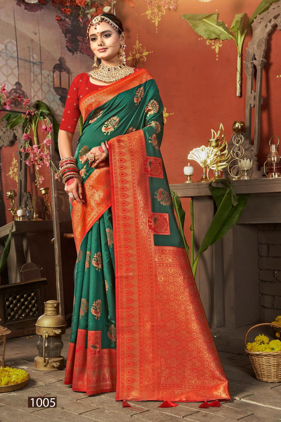 Saroj Peheli pasanad silk vol.2 50*600 silk saree surat with price wholesale