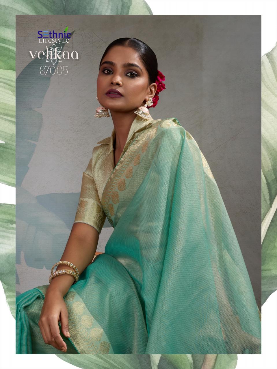 Sethnic Velikaa Catalog surat textile market sarees online