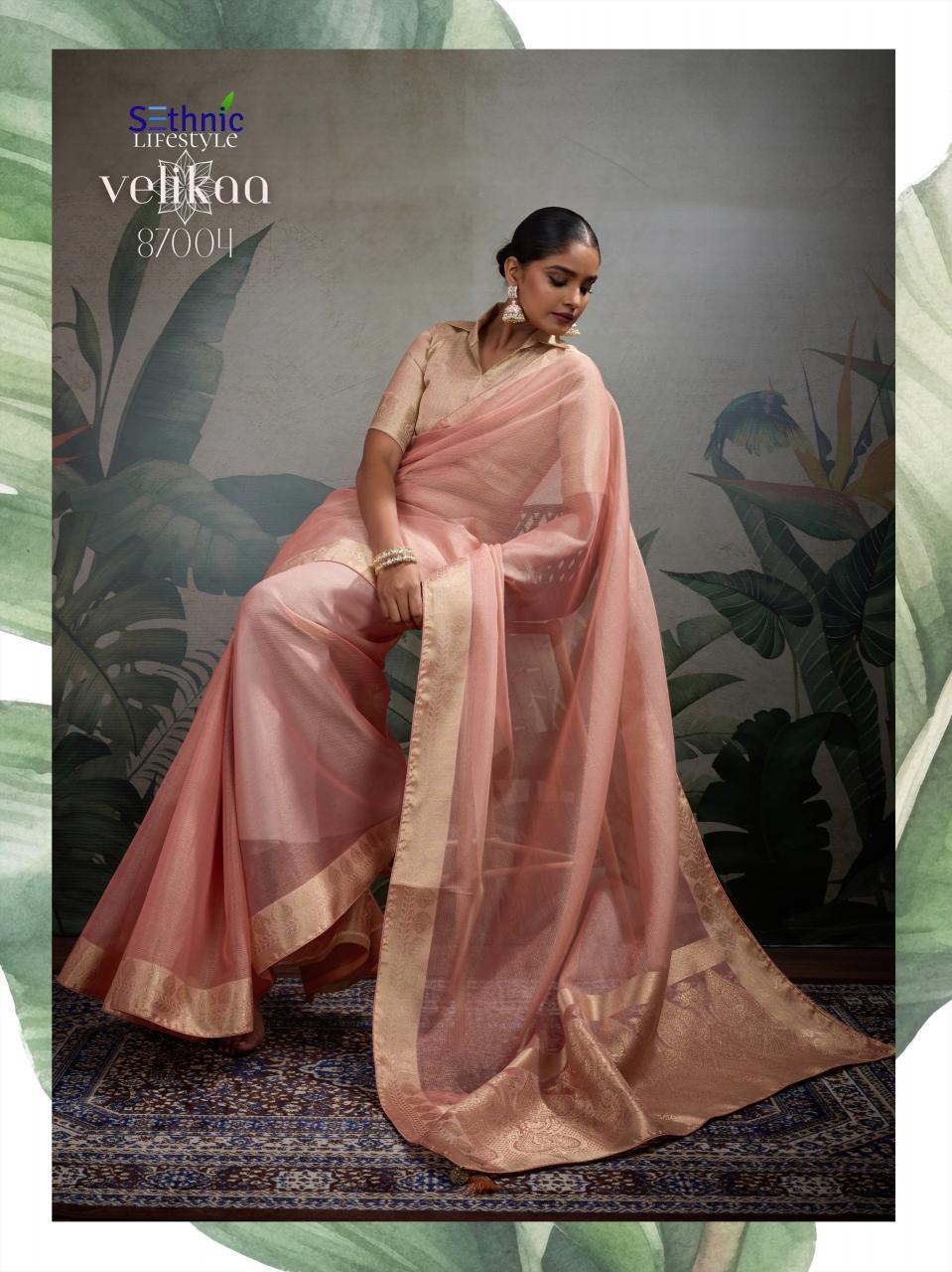 Sethnic Velikaa Catalog surat textile market sarees online