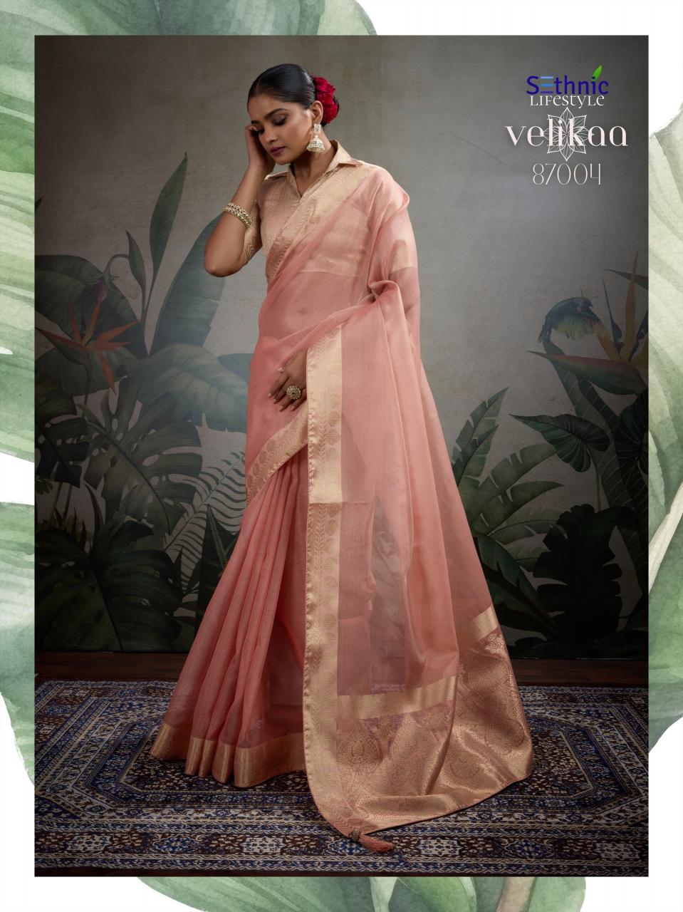 Sethnic Velikaa Catalog surat textile market sarees online