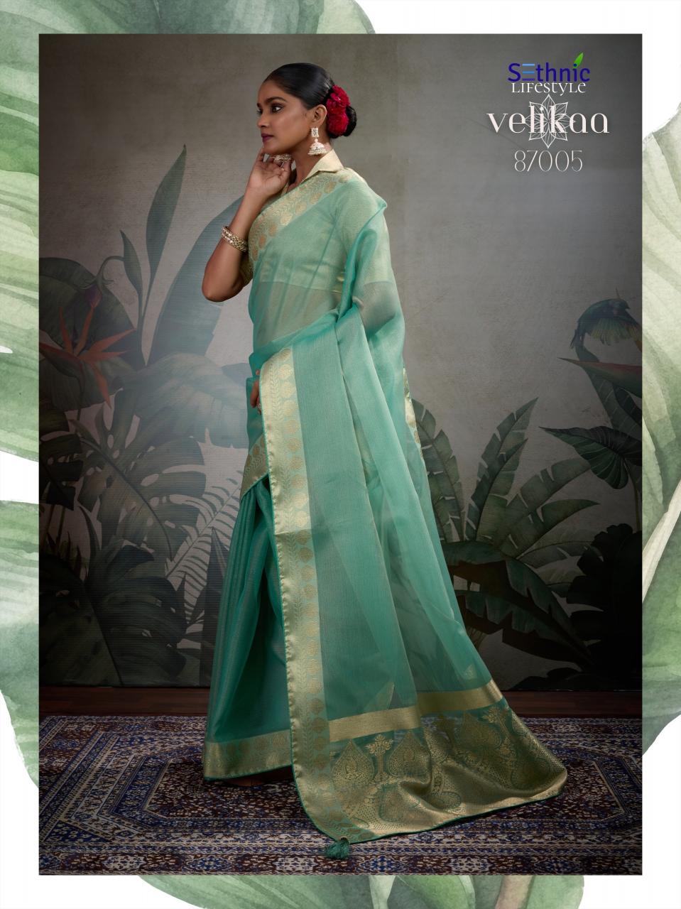 Sethnic Velikaa Catalog surat textile market sarees online