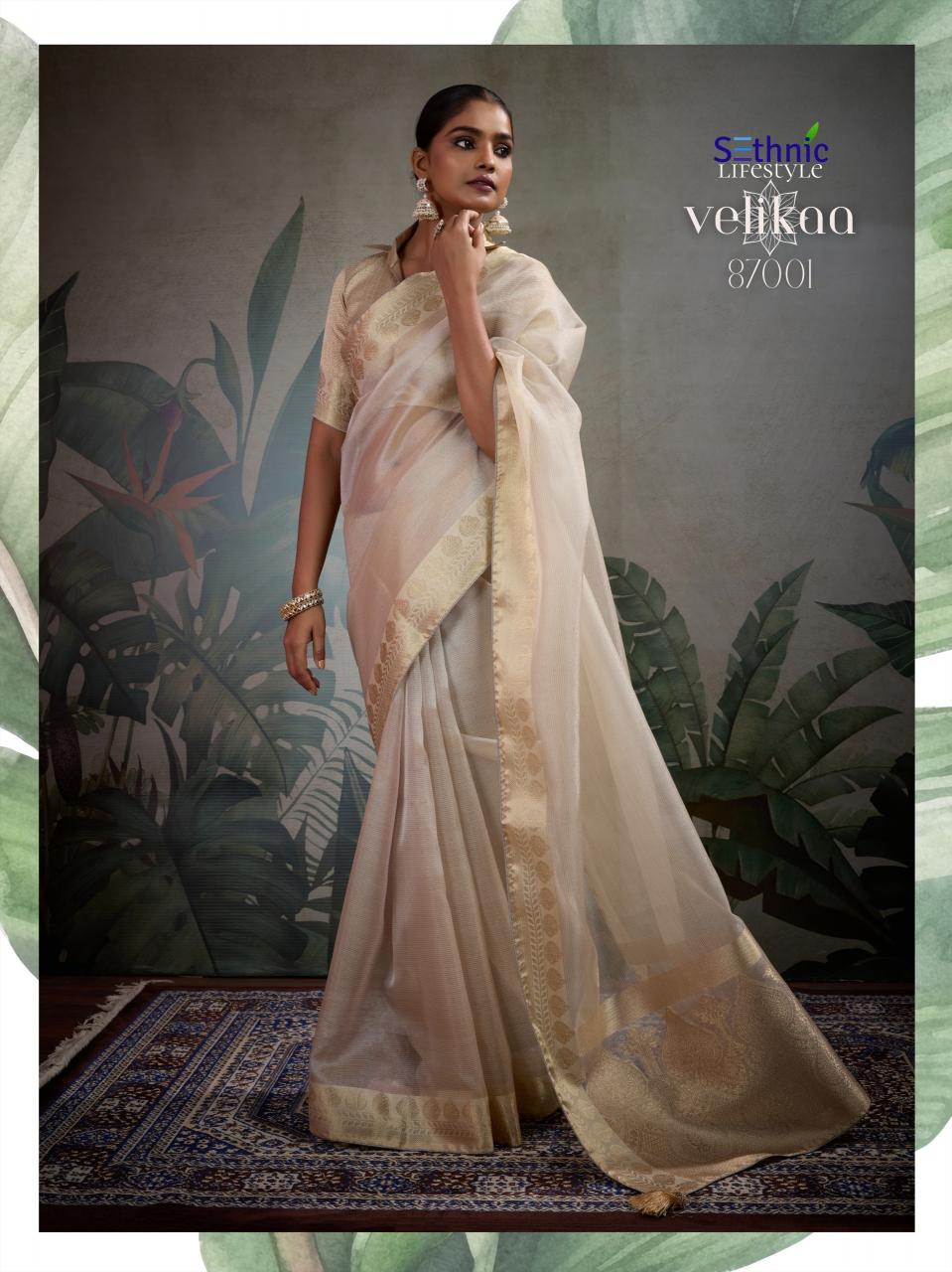 Sethnic Velikaa Catalog surat textile market sarees online