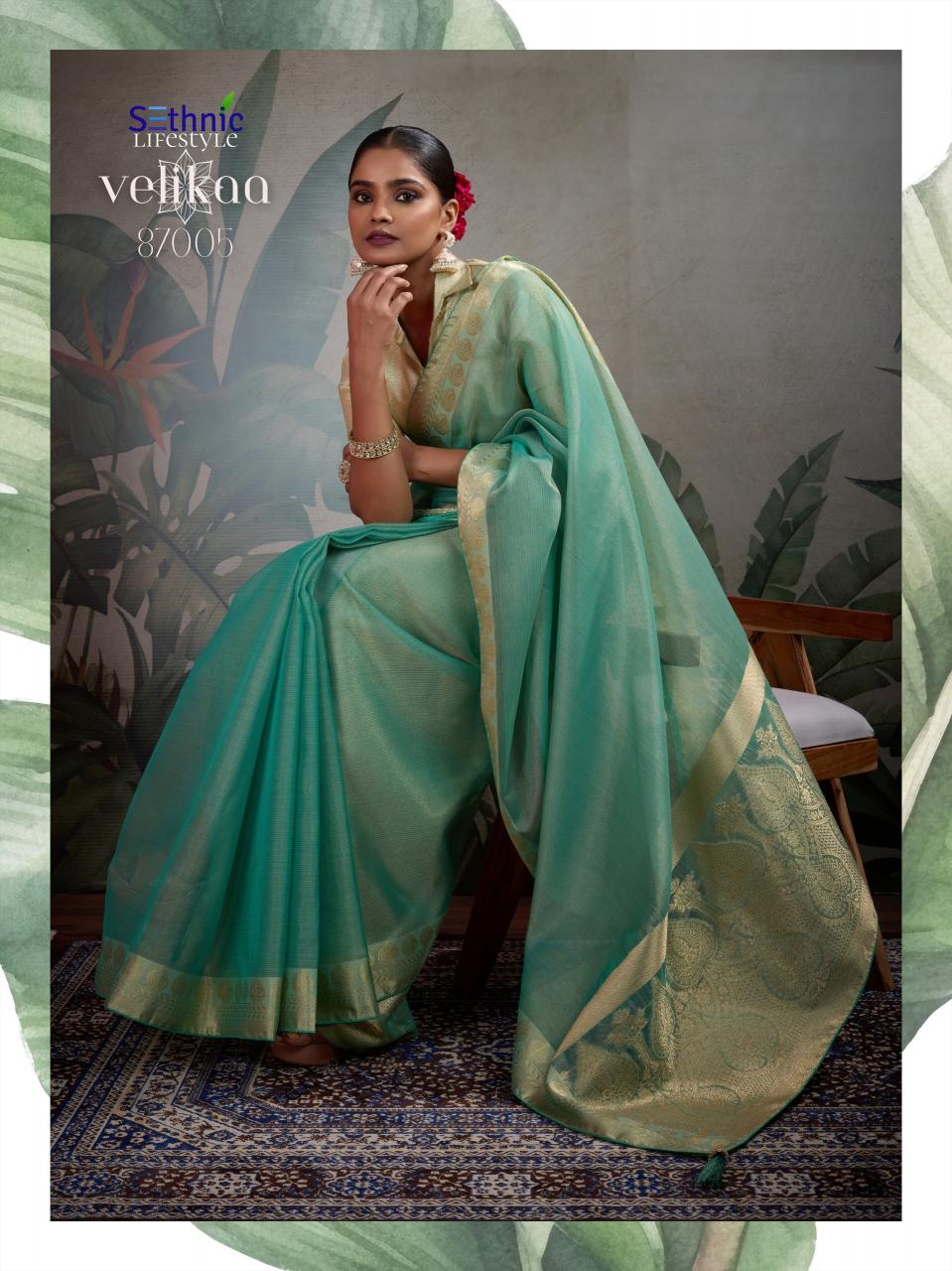 Sethnic Velikaa Catalog surat textile market sarees online