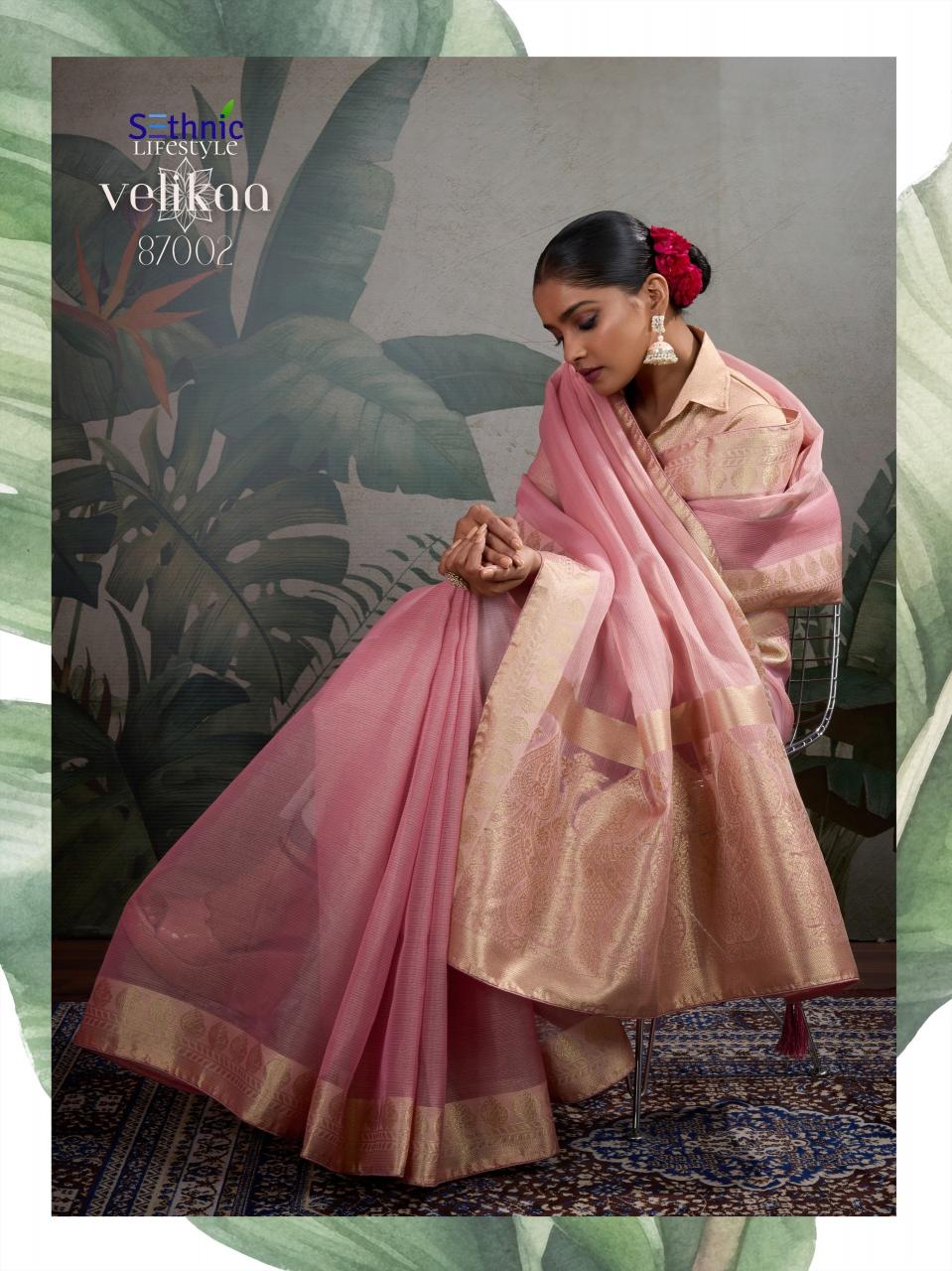 Sethnic Velikaa Catalog surat textile market sarees online