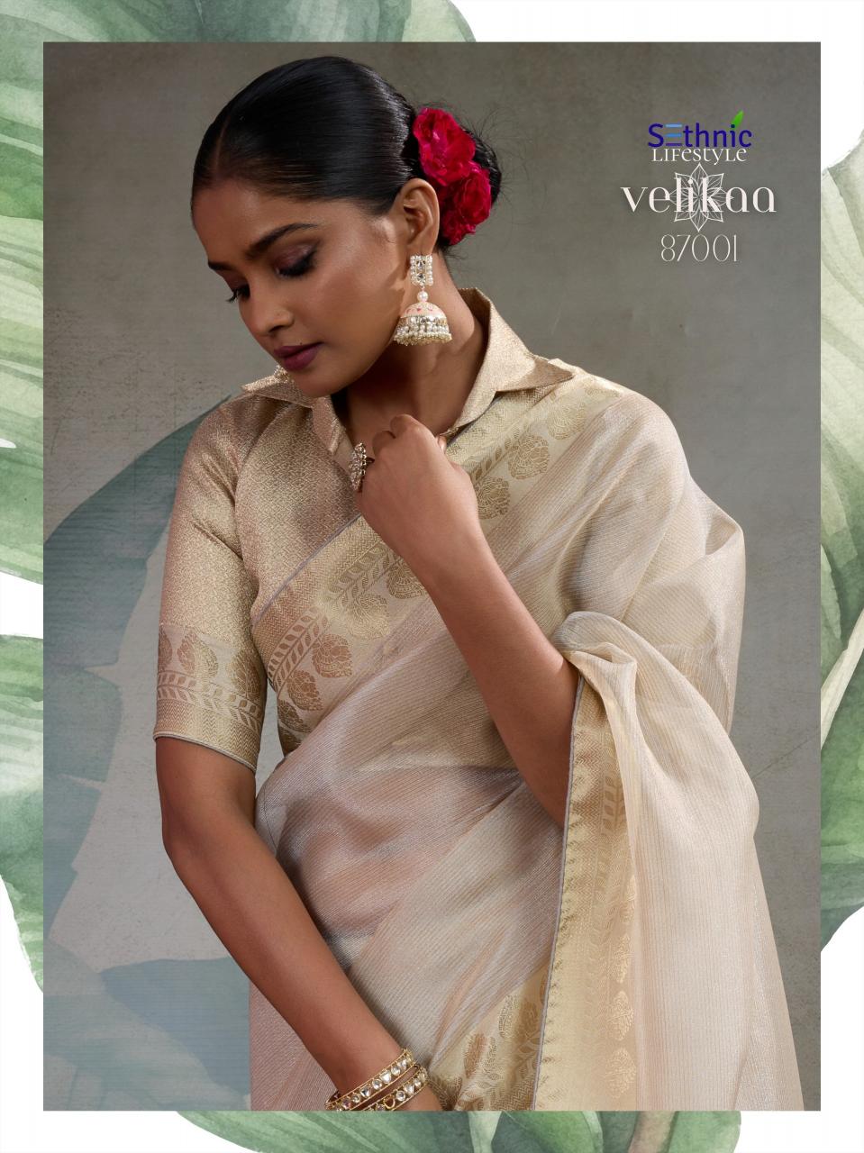 Sethnic Velikaa Catalog surat textile market sarees online