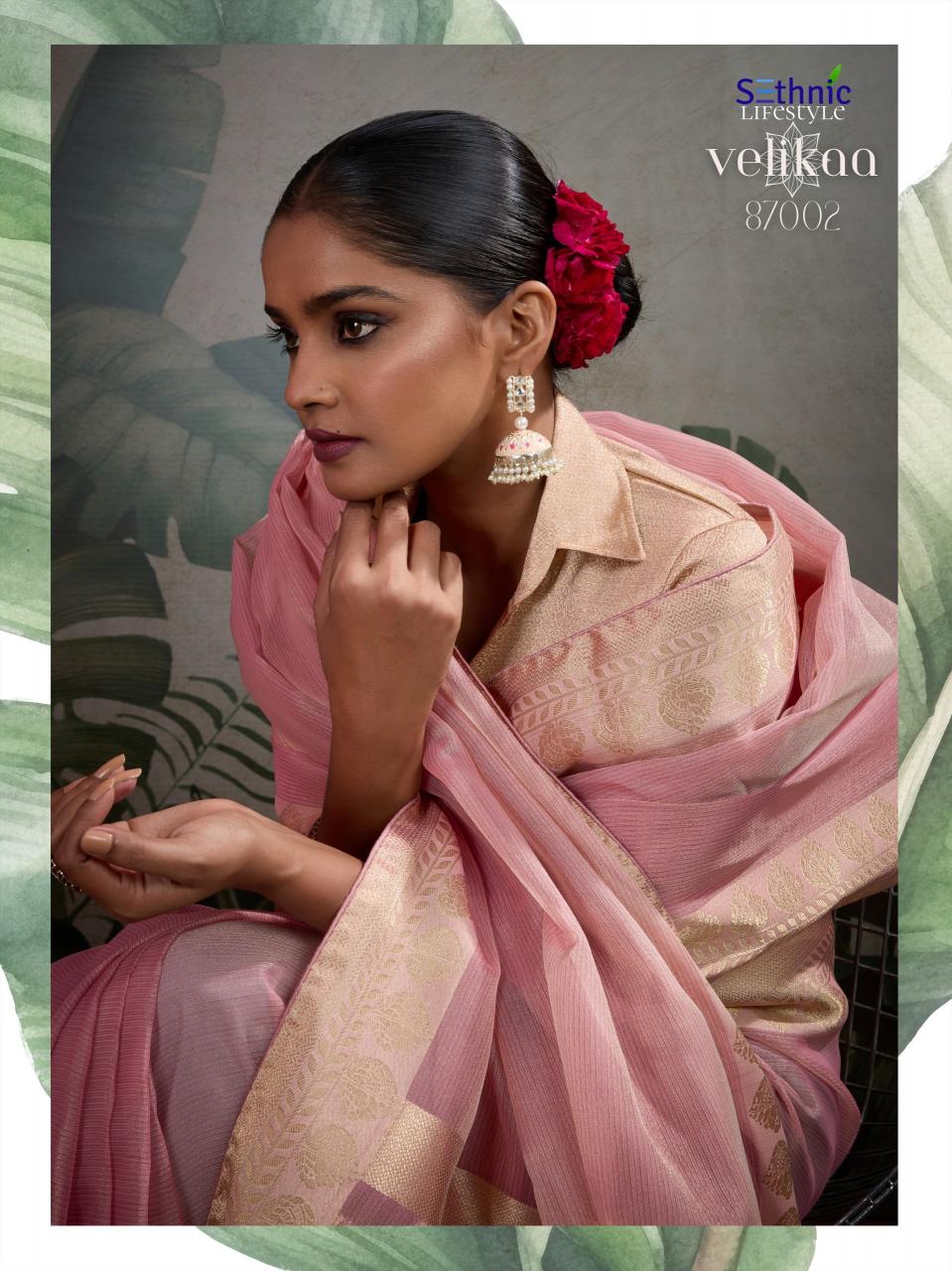 Sethnic Velikaa Catalog surat textile market sarees online