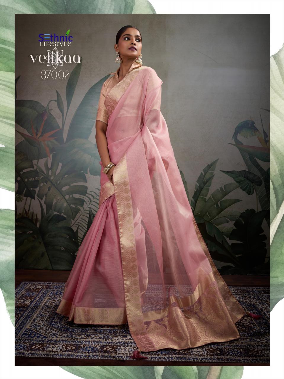 Sethnic Velikaa Catalog surat textile market sarees online