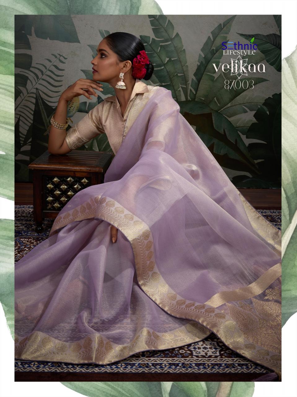 Sethnic Velikaa Catalog surat textile market sarees online