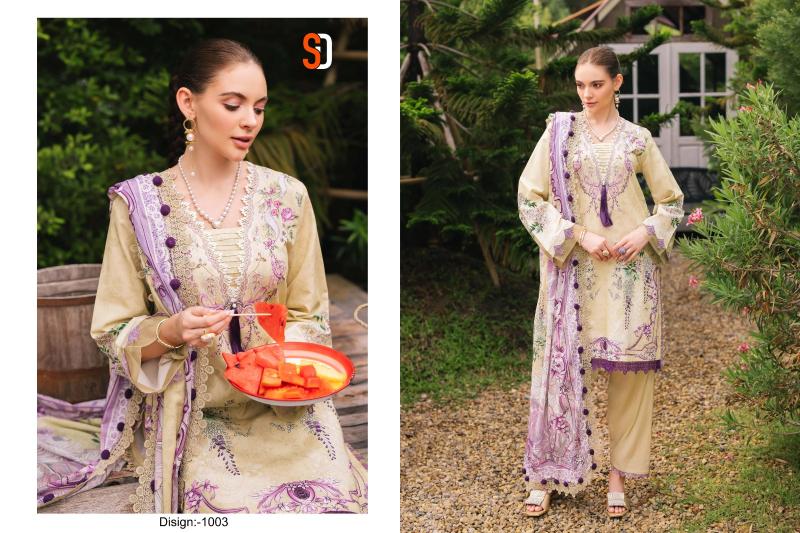 Sharaddha Jade Urbane vol 1 Catalog Chiffon Duppatta pakistani unstitched salwar suits