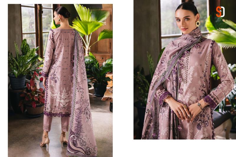 Sharaddha Jade Urbane vol 1 Catalog Chiffon Duppatta pakistani unstitched salwar suits