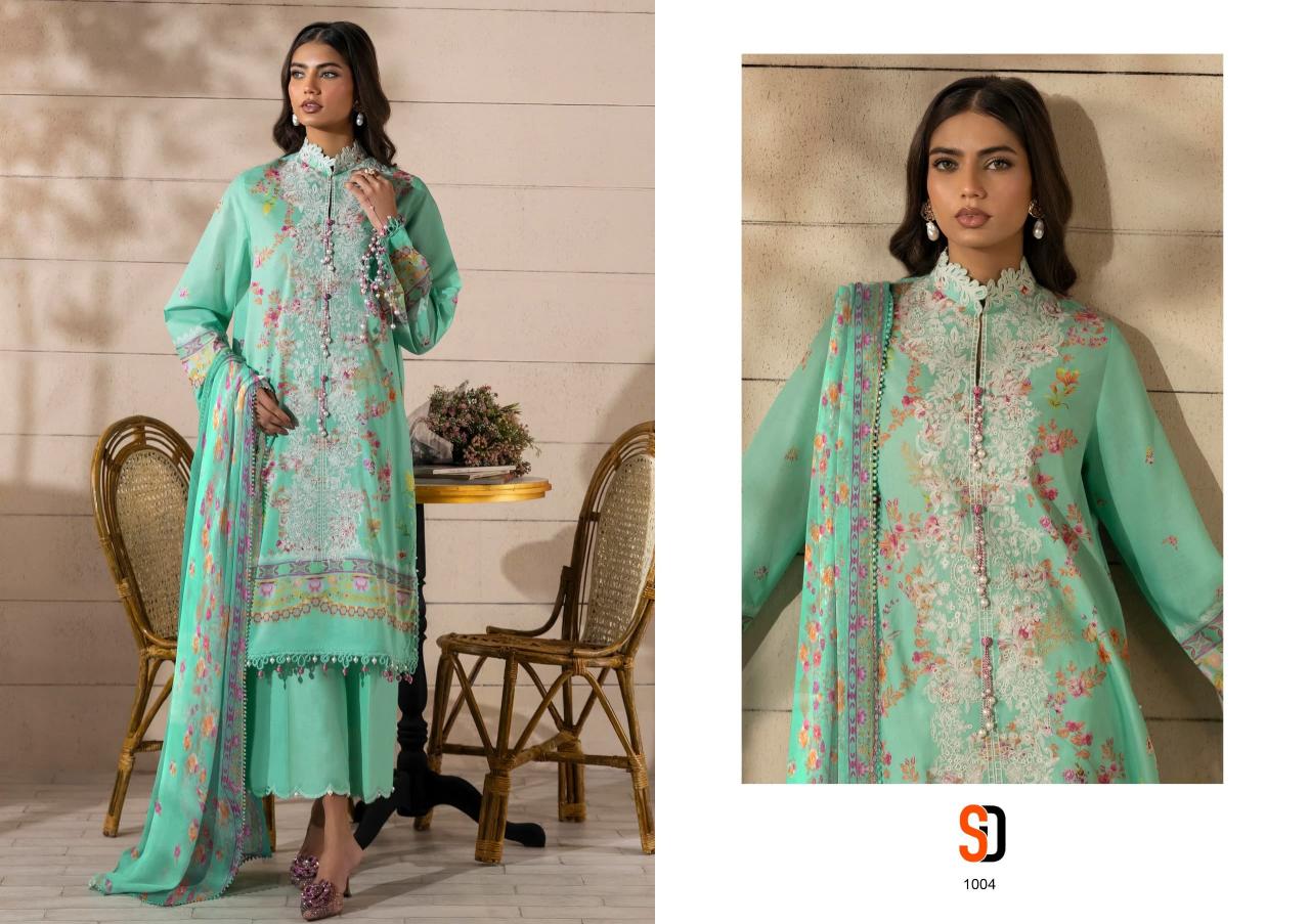 Sharaddha Muzlin Sana Safinaz Catalog Cotton Duppatta pakistani bridal suits in india