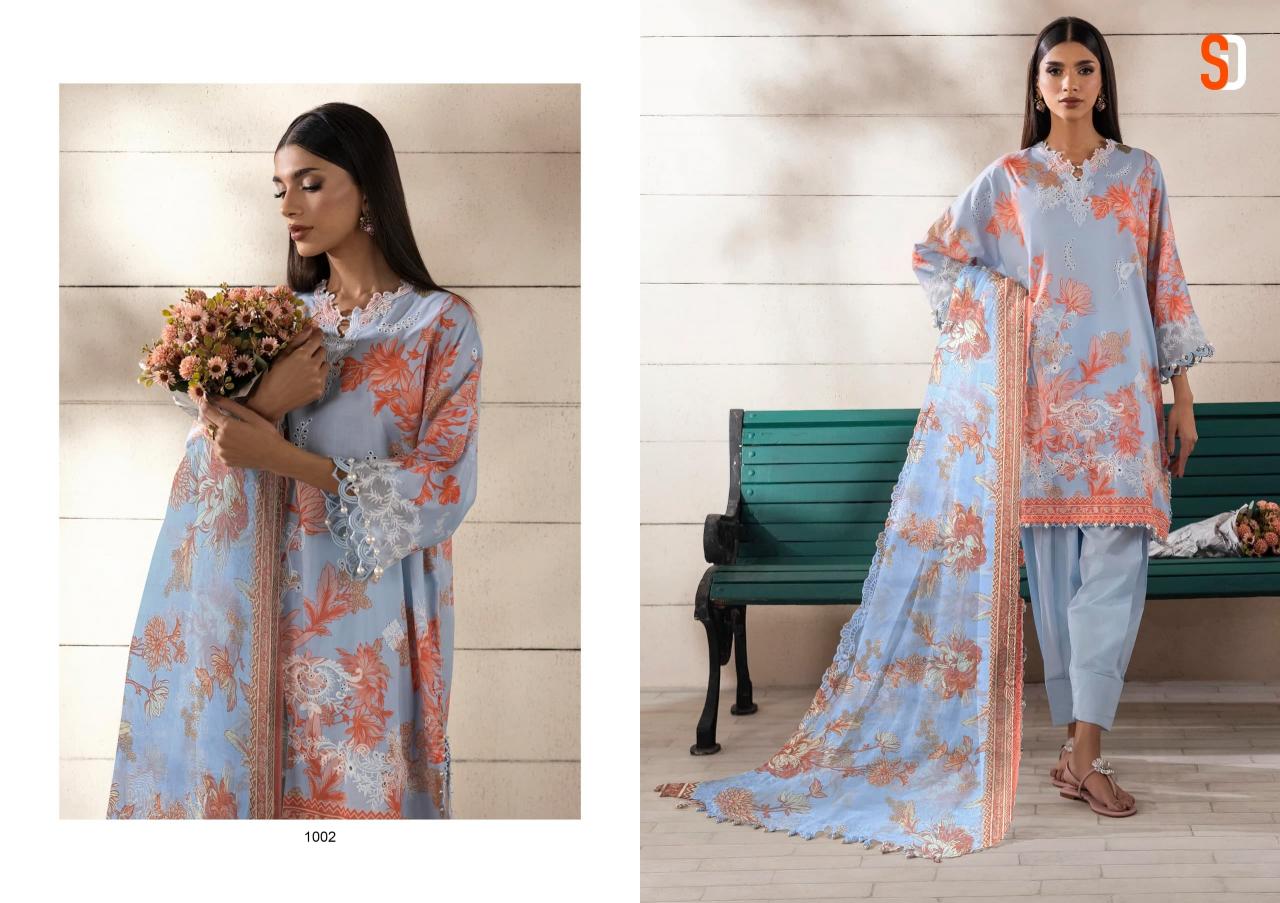 Sharaddha Muzlin Sana Safinaz Catalog Cotton Duppatta pakistani bridal suits in india