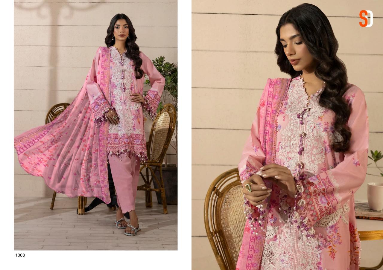 Sharaddha Muzlin Sana Safinaz Catalog Cotton Duppatta pakistani bridal suits in india