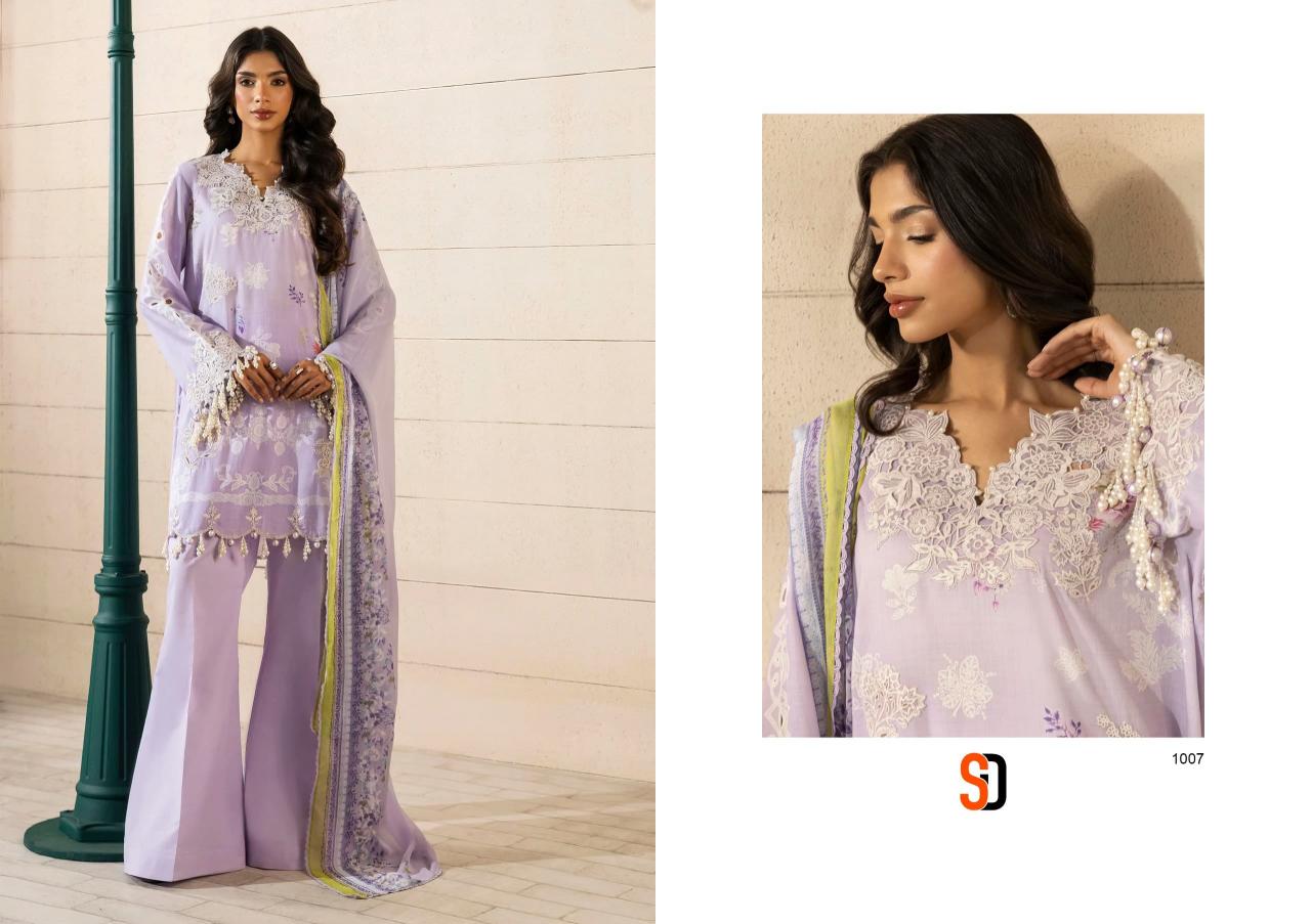 Sharaddha Muzlin Sana Safinaz Catalog Cotton Duppatta pakistani bridal suits in india