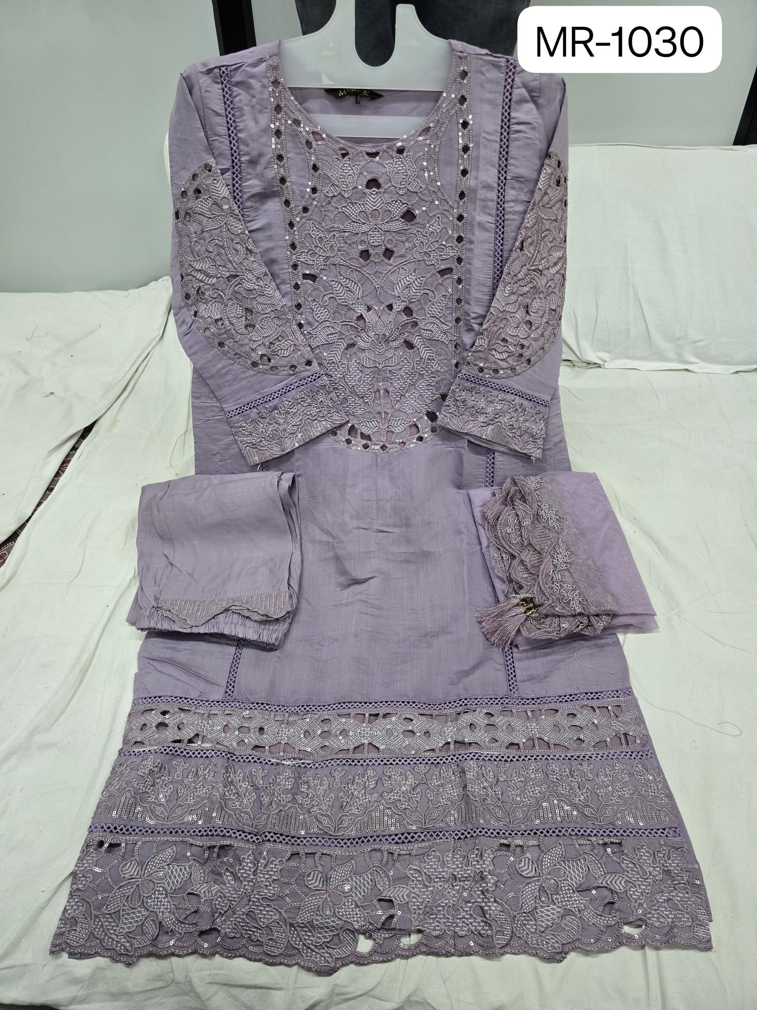 Shrddha Mushk MR 1030 DEFG Catalog pakistani suit designs png
