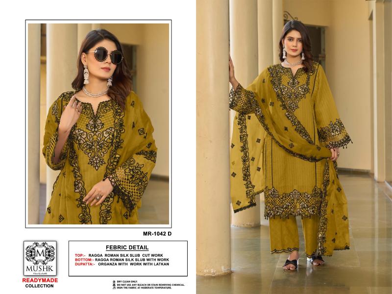 Shrddha Mushk MR 1042 ABCD Catalog pakistani salwar suits online india