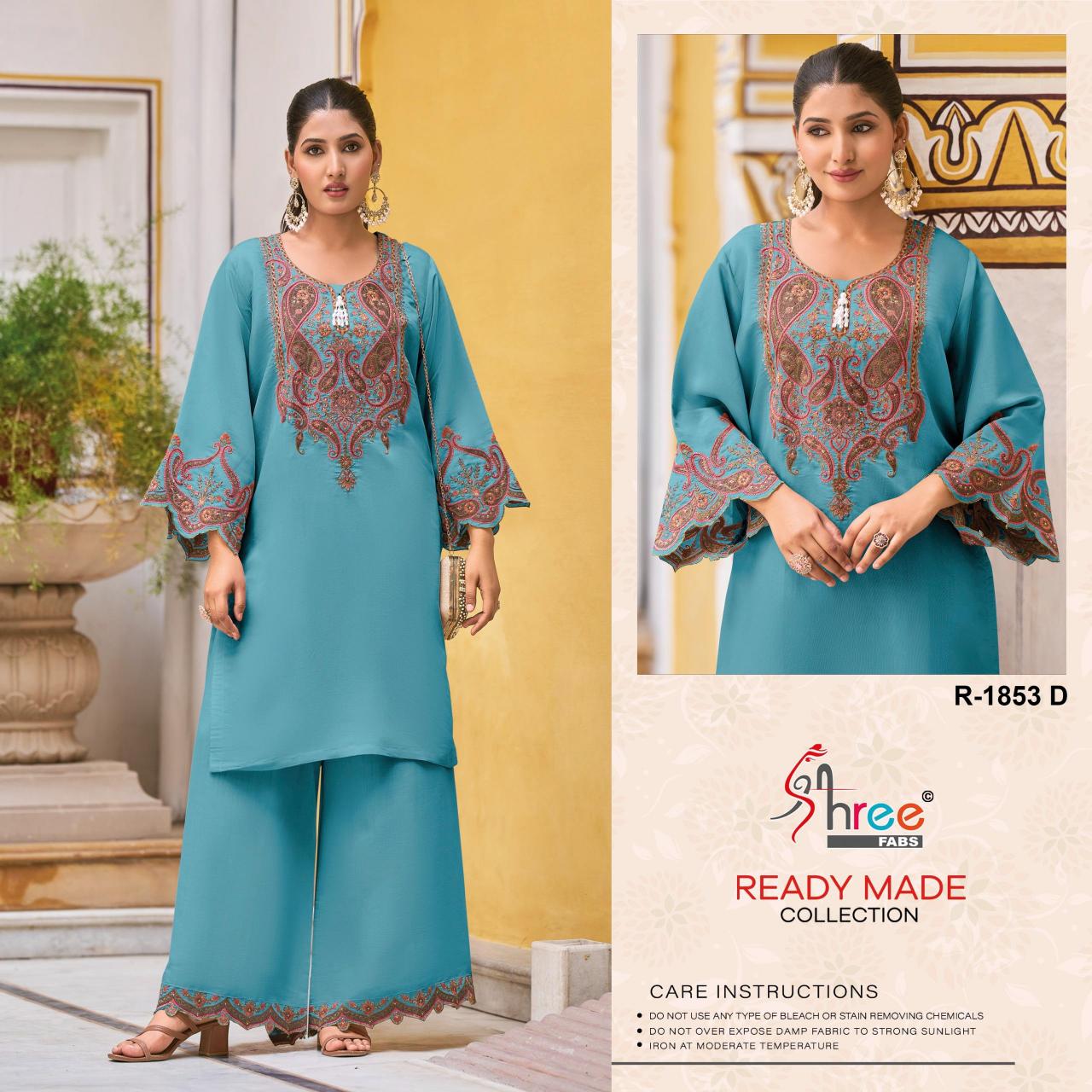 Shree Fabs 1853 Catalog modest co ord sets pakistan