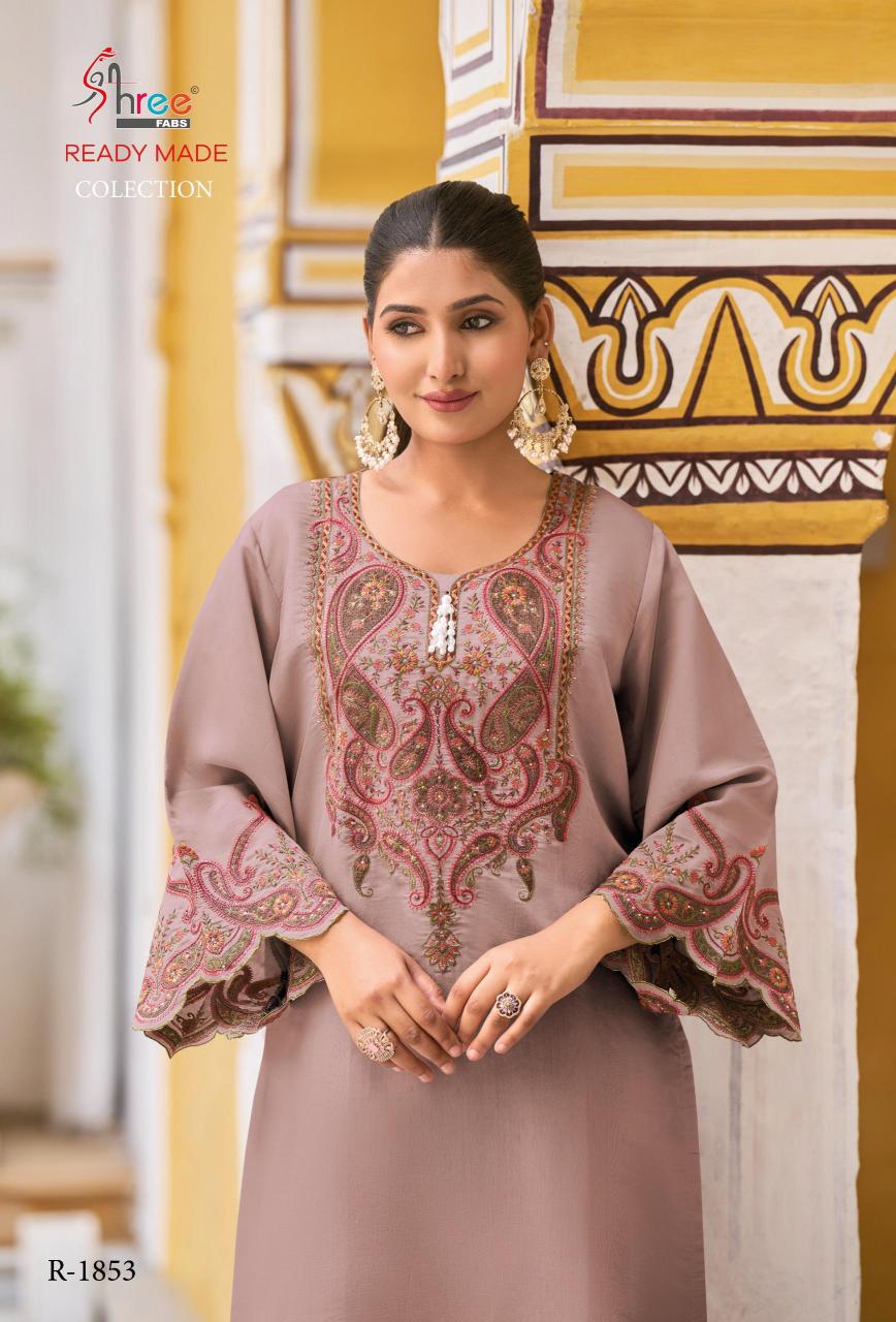 Shree Fabs 1853 Catalog modest co ord sets pakistan