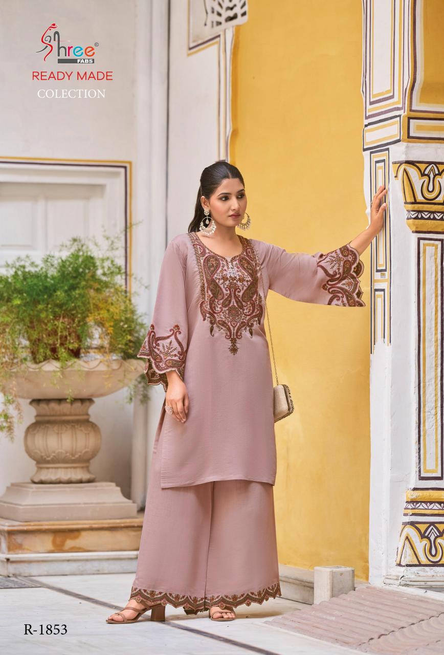 Shree Fabs 1853 Catalog modest co ord sets pakistan