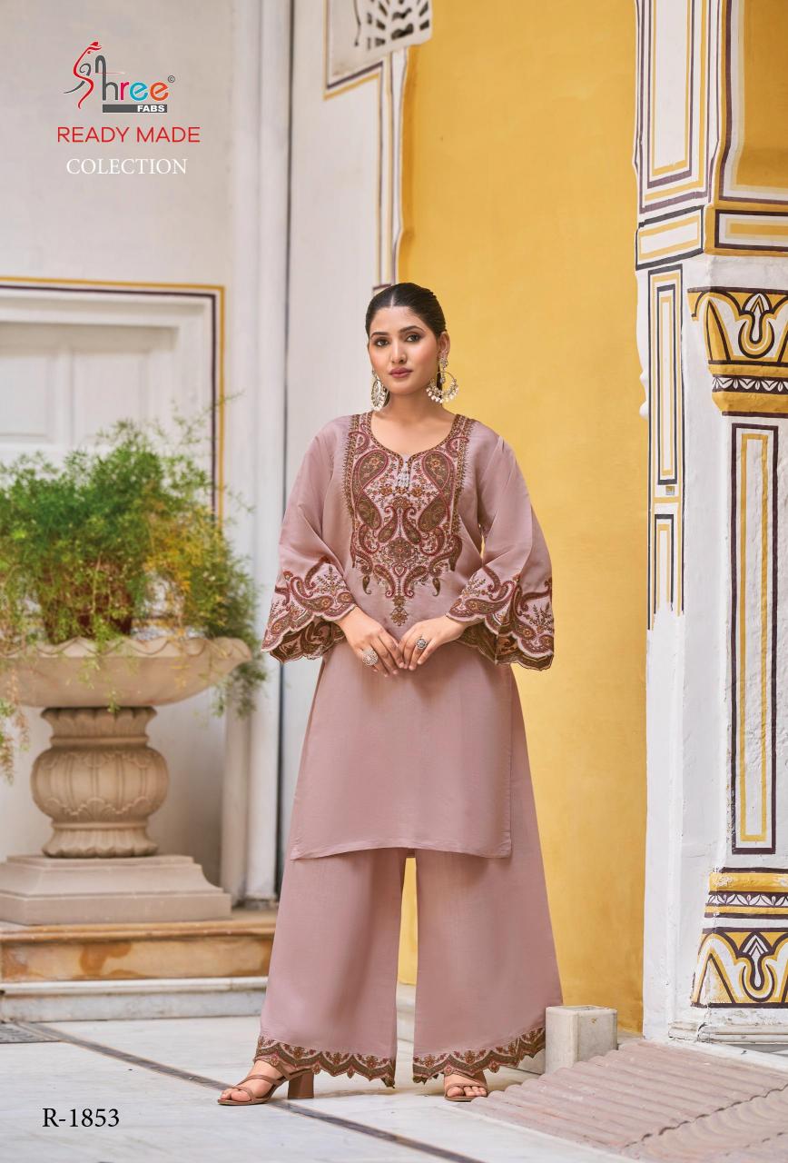 Shree Fabs 1853 Catalog modest co ord sets pakistan