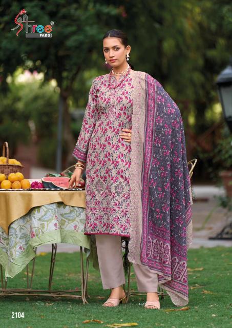 Shree Fabs Bin Saeed Lawn Collection Vol 21 catalog pakistani wholesale suits india