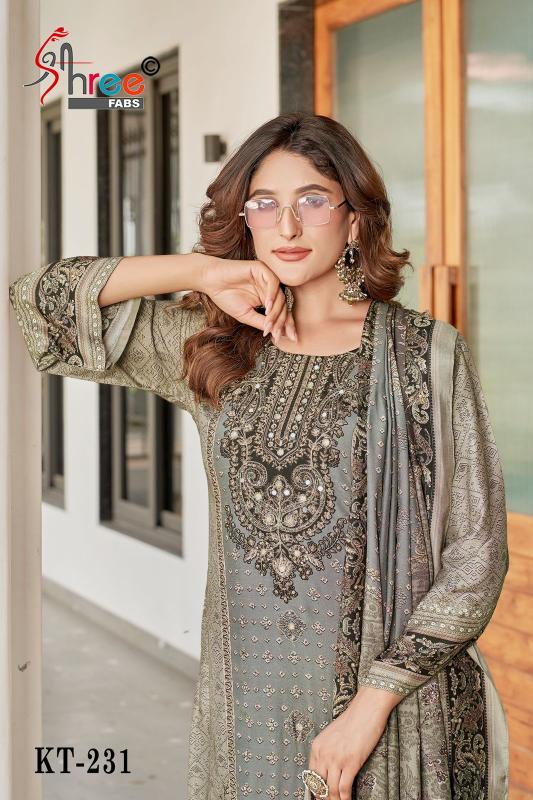 Shree Fabs KT 231 Catalog pakistani suits style images