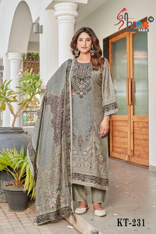 Shree Fabs KT 231 Catalog pakistani suits style images
