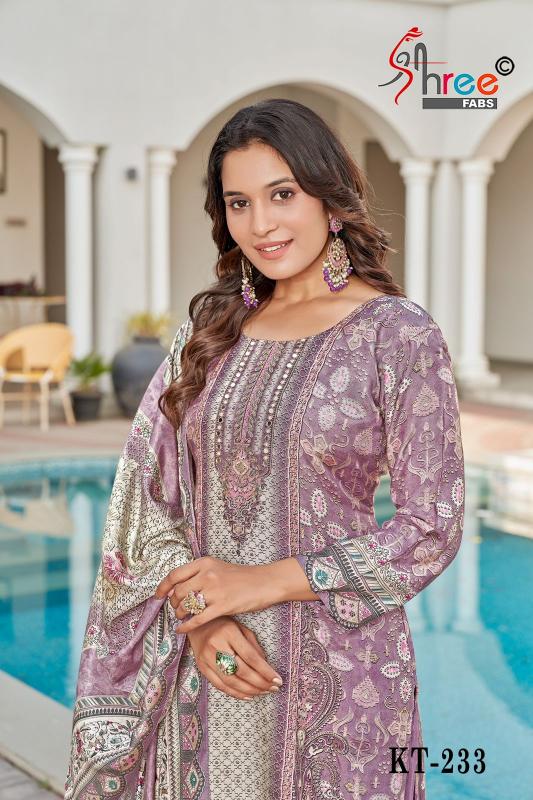 Shree Fabs KT 233 Catalog pakistani ladies suit collection