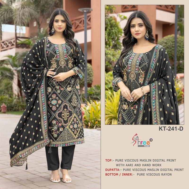 Shree Fabs KT 241 catalog pakistani wholesale suits delhi