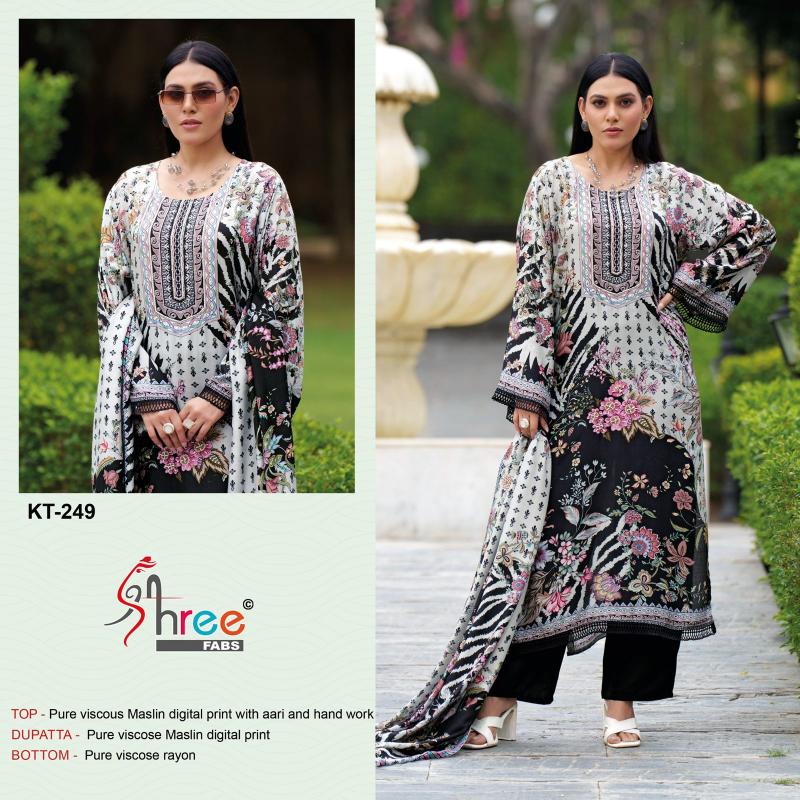Shree Fabs KT 249 catalog new designer pakistani suits 2025