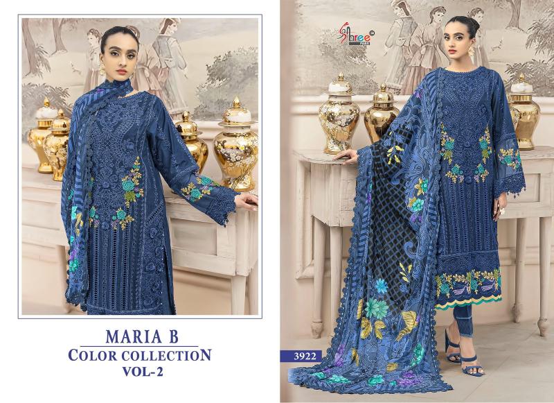 Shree Fabs Mariya B color collection vol 2 catalog Cotton Duppatta pakistani replica suits online india