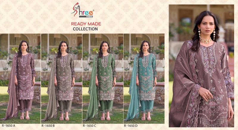 Shree Fabs R 1650 catalog pakistani salwar suits in india