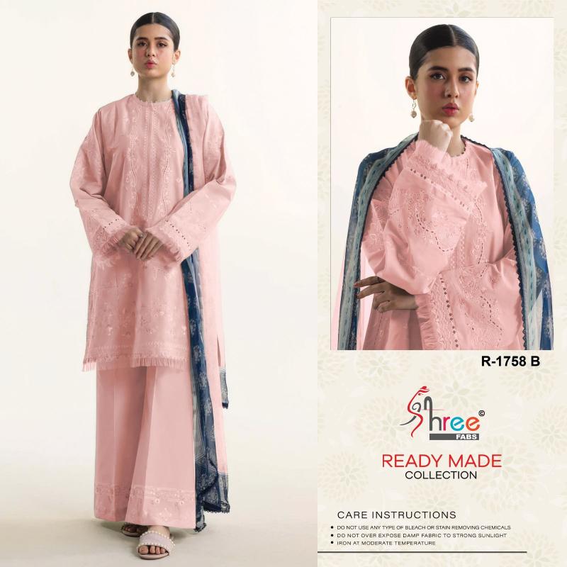 Shree Fabs R 1758 Catalog pakistani latest fashion plazo suits