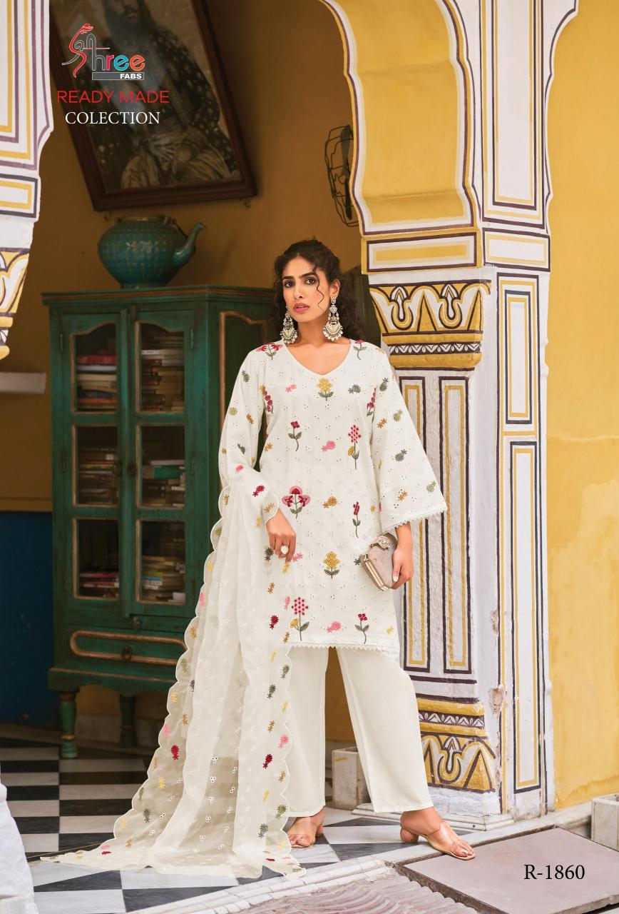 Shree Fabs R 1860 catalog baroque pakistani suits online india